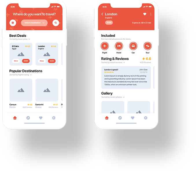 iOS App Development 7 Android App UI UX Design
