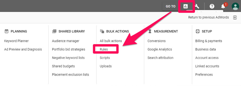 set-bidding-automation-rules