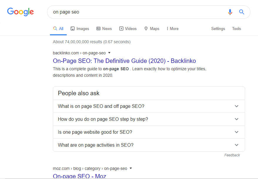 SEO Ranking